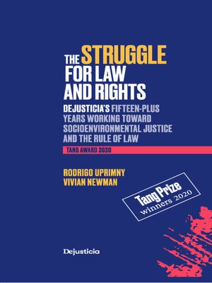 cover image of The Struggle for Law and Rights